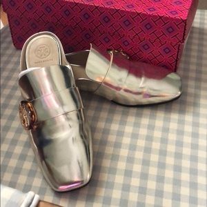 Tory Burch Sidney Backless Loafers